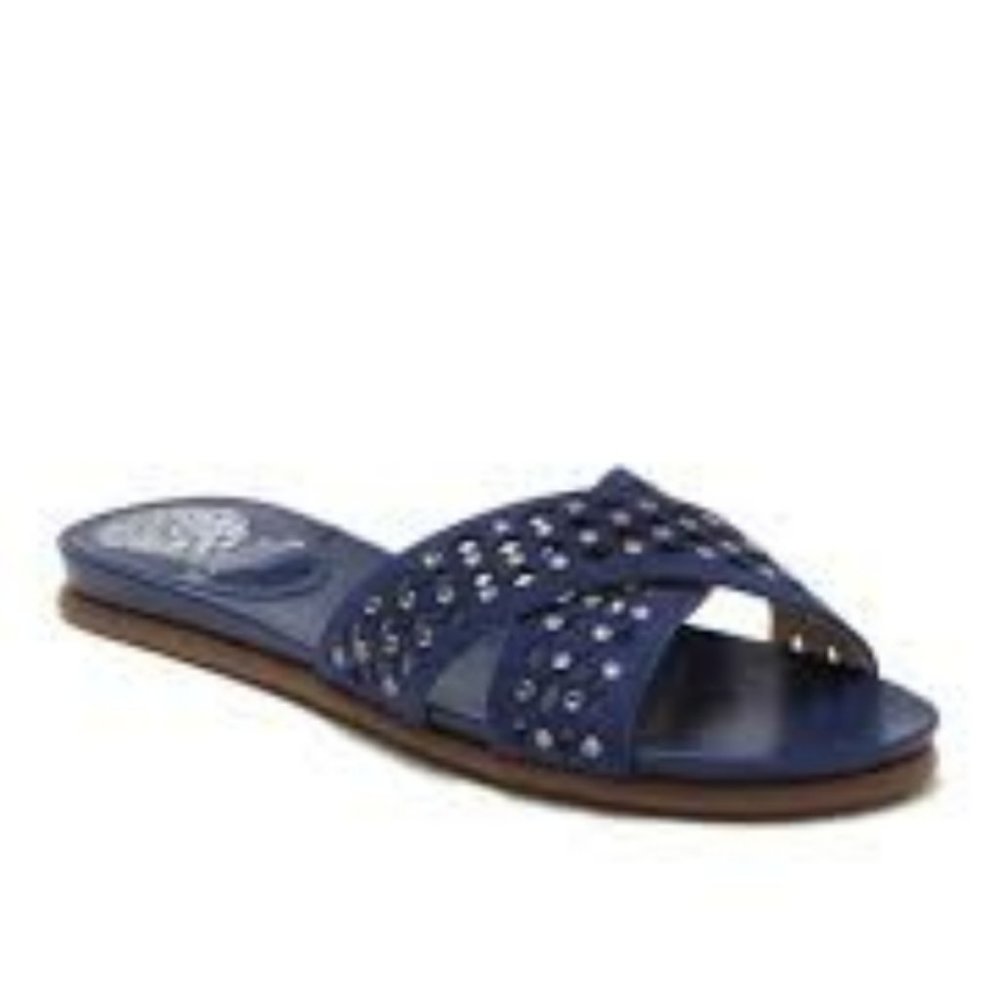 NWT Vince Camuto Endana suede slide sandals